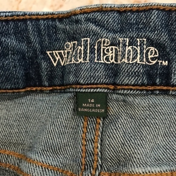 Wild fable denim skirt size 14 - Picture 3 of 6